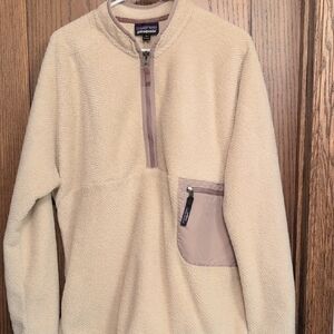 Patagonia Women's Cream Zip-Up Sweater